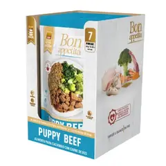 PET SPA - Comida Húmeda Para Perro Cachorro Bon Appetita Res Caja x 7und