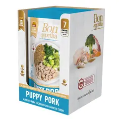 PET SPA - Alimento Para Perro Bon Appetita Cachorro Cerdo x 300 g Caja x 7unds