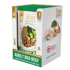 PET SPA - Alimento Para Perro Bon Appetita Adulto Res x 300 g Caja x 7unds