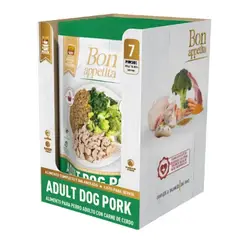 PET SPA - Comida Húmeda Para Perro Adulto Bon Appetita Cerdo Caja x 7unds