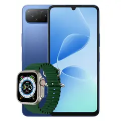 INFINIX - Celular Hot 60i 8GB RAM 256GB 5G Azul + Obsequio Smartwatch