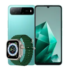 INFINIX - Celular Hot 60i 8GB RAM 256GB 5G Verde + Obsequio Smartwatch