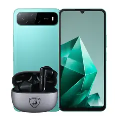 INFINIX - Celular Hot 60i 8GB RAM 256GB 5G Verde + Obsequio Audifonos Lamborghini