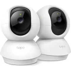 TP LINK - 2-Pack TP-Link Tapo C210 - Cámara IP WiFi 360° Cámara de Vigilancia 2K 3MP