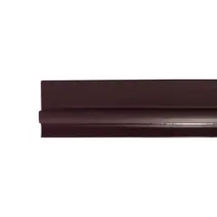 FERRENOVO - Bajo Puerta Adhesivo Flexible Marrón