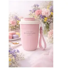 GENERICO - Vaso Térmico con Filtro para Infusiones y Frutas Té Frío o Caliente (Rosado)