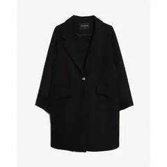 SEVEN SEVEN - Chaqueta Para Mujer Abrigo Color Negro Marca #28081026