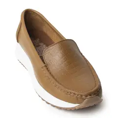 SKY WALK - Mocasines para Mujer en Cuero 752SK06MIEL
