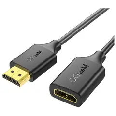 QGEEM - Cable De Extensión Para HDMI Soporta Full HD 4k Macho A Hembra 18Gbps 92 cm