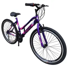 SEVEN - Bicicleta de Montaña Rin 26 para Mujer Morado