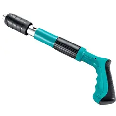 AMERICAN GENERICS - Pistola Clavadora de Impacto Profesional para Concreto Madera Pistola de Clavos Portátil Acero