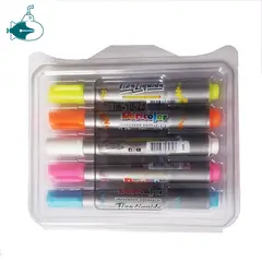 DORICOLOR - Marcador Borrable Tiza Liquida X5 Unidades