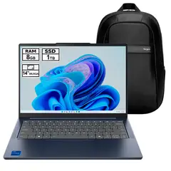 LENOVO - PORTATIL 14IRH10 INTEL CORE I5-13420H 8GB RAM 1TB SSD 14 WUXGA + BOLSO
