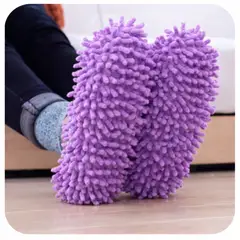 GENERICO - ZAPATONES DE MICROFIBRA PARA LIMPIEZA