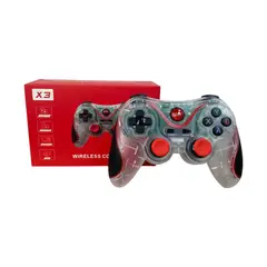 GENERICO - Control Bluetooth X3 Transparente Para Celular y Pc