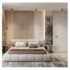 22 GRADOS DECORACION - Cama Cloud Queen En Tela Antifluido