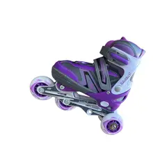 SPORT RUNNER - PATINES BLADE MORADO TALLAS AJUSTABLES 32-33-34-35-26 + KIT + BOLSO