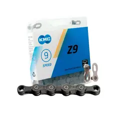 KMC - Cadenilla 9v Mtb Ruta Z9 Bicicleta 9 Velocidades