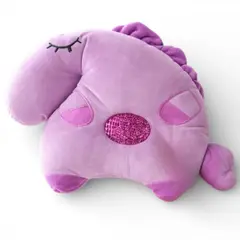 GENERICO - Almohada Bebe Moldeadora Cabeza Anti-ahogo Unicornio Morado