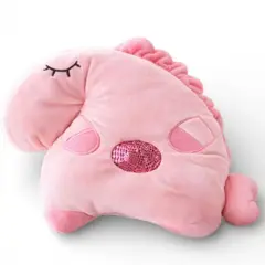 GENERICO - Almohada Bebe Moldeadora Cabeza Anti-ahogo Unicornio Rosado