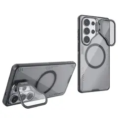 NILLKIN - Estuche Compatible con Galaxy S26 Ultra Iceblade Prop Magsafe Ahumado