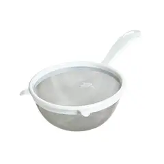 NOVEDADES PLASTICAS - Colador de Acero Inoxidable 18 cm Colores surtidos