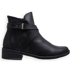 GENERICO - Botín Dama Correas Ajuste Cremallera