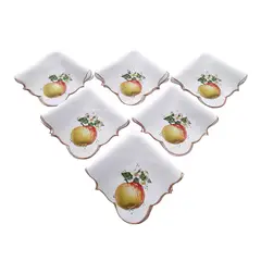 ARTESANAL - SERVILLETAS EN TELA LINO X 6 UNIDADES