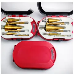 GENERICO - Juego Brocas Escalonadas Perforación Precisa