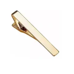 GENERICO - Pisacorbata Pisa Corbatas 5.5 Cm Metalico Gris Dorado Oro