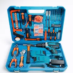 GENERICO - Taladro Inalámbrico con Juego Herramientas