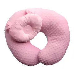 GENERICO - Almohada Cojín Materno De Lactancia Para Bebe Multiusos Color Rosa