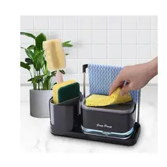 GENERICO - Dispensador de jabon 4 en 1 cocina