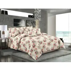 SIRENITAS - Edredón Cubrelecho Colcha Doble faz Cama Doble Rosas