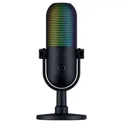 RAZER - Micrófono Seiren V3 Chroma USB RGB 96kHz 24bit Supercardioide para Streaming Profesional Negro