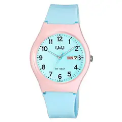 GENERICO - Reloj Q&q Qyq Deportivo Colores Pastel Impermeable + Estuche