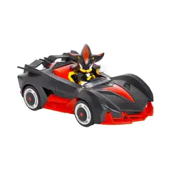 SONIC - Figura articulada 2,5" en su vehiculo