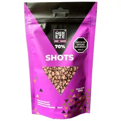 MEREZE - SHOTS NIBS CUBIERTOS CON CHOCOLATE AMARGO AL 70% + ACAI X 100G