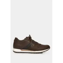 VELEZ - Vélez Tenis Romeo De Cuero Para Hombre Efecto Envejecido Cafe
