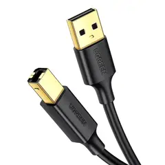 UGREEN - Cable De Impresión USB-A to USB-B 2.0 Am A Blindado Negro 2M