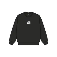 VANS - Buzo Niño STRETCH LOGO CREW Negro