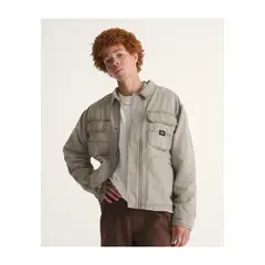 VANS - Chaqueta Hombre UMBER PIGMENT CANVAS Gris