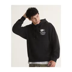 VANS - Buzo Hombre STACKED HI PULLOVER Negro