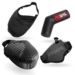 INNOVA - Set Protector De Calzado 4 En 1 Moto Caucho Palanca Cambios