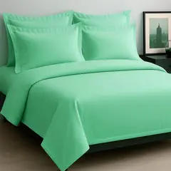 LILE - Juego de sábanas Verde Menta
