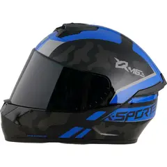 X SPORTS - CASCO M63 CERTIFICAD DOT COMANDER AZUL BRILLO TLL S