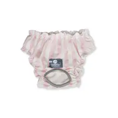 WAWAW - Calzones 2XL rayas blanco y rosa