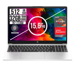 HP - PORTATIL G10 AMD RYZEN 7 7735U SSD 512GB RAM 32GB 15,6 FHD