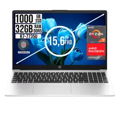 HP - PORTATIL G10 AMD RYZEN 7 7735U SSD 1TB RAM 32GB 15,6 FHD