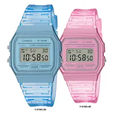 CASIO - Reloj En Pareja Modelo F-91WS Diseño Casual
